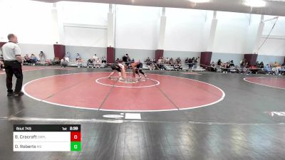 174 lbs Semifinal - Brant Cracraft, Campbell vs Darrien Roberts, Morgan State