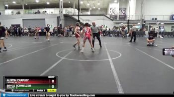 98 lbs Round 1 (6 Team) - Austin Carfley, Crusher WC vs Bryce Schnelzer, Scanlan