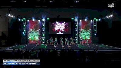 Intensity Athletics - Rage [2026 L3 Senior - D2 - B DAY 2] 2026 JAMfest Cheer Super Nationals