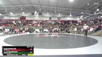 133 lbs Champ. Round 2 - Elon Rodriguez, UW-Parkside vs Alex McMiller, Emmanuel