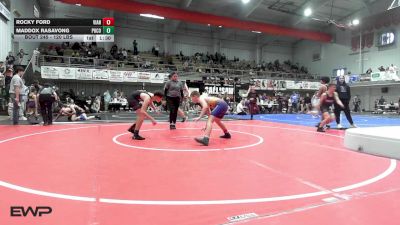 120 lbs Rr Rnd 3 - Rocky Ford, Vian Wrestling Club vs Maddox Rasavong, Pocola Youth Wrestling
