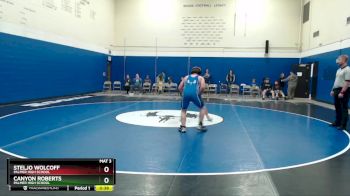 171 lbs Cons. Round 3 - Steljo Wolcoff, Palmer High School vs Canyon Roberts, Palmer High School