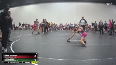 67 lbs Round 4 (10 Team) - Dane Zigman, MF Purge Elite vs Mason Lee, Pedraza Wrestling