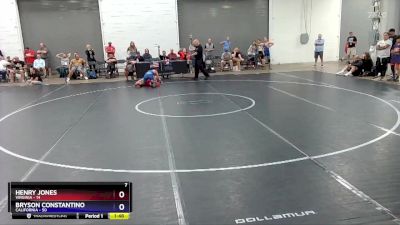 119 lbs Quarters & 1st Wb (16 Team) - Henry Jones, Virginia vs Bryson Constantino, California