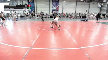 90 lbs Rr Rnd 3 - Kaiden Christie, Team Germantown vs Collin Smith, The Hunt Wrestling Club Black