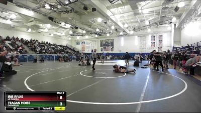 120 lbs Cons. Semi - Lei`ani Jaime, San Dimas vs Siena Antonio-Hopkins, Camarillo