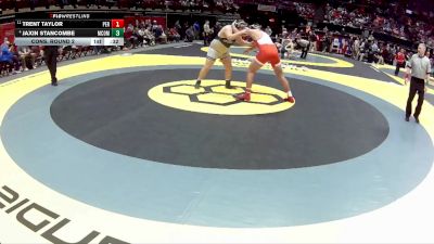 D2-285 lbs Cons. Round 2 - Trent Taylor, Perry vs Jaxin Stancombe, Mad. Comprehensive