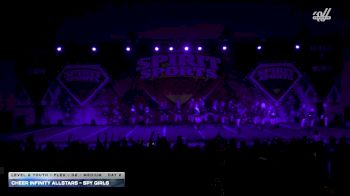 Cheer Infinity Allstars - Spy Girls [2026 L2 Youth - Flex - D2 - Medium Day 2] 2026 Spirit Sports Myrtle Beach Nationals
