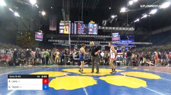 126 lbs Cons 16 #2 - Aidan Lenz, Colorado vs Easton Taylor, Kansas