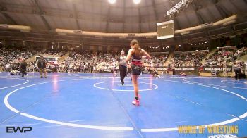 95 lbs Quarterfinal - Herra Rose The Last Dragon, WTC vs Maisyn Hulbutta, Mojo Grappling Academy