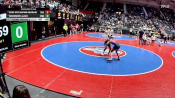 125 lbs Cons. Round 2 - Zuri Mccalpine-Ingram, Tucker vs Nishimwe Alice, Stone Mountain