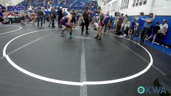 126 lbs Semifinal - Quade Kolar, Harrah Little League Wrestling vs Kason Scruggs, Hennessey Takedown Club