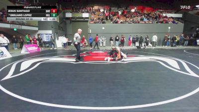 126 lbs Round Of 32 - Jesus Santiago, Santa Maria vs Emiliano Lopez, Bullard