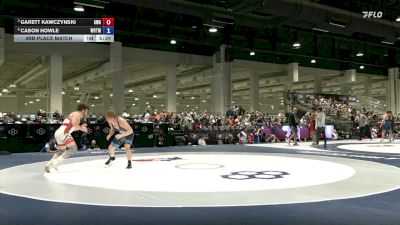 97 kg 3rd Place Match - Garett Kawczynski, Askren Wrestling Academy vs Cason Howle, Wolfpack RTC/ Titan Mercury Wrestling Club