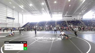 157 lbs Round Of 32 - Jesse Wilson, YV Wrestling vs Cody Dixon, Faito Wc