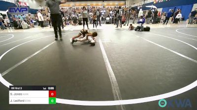 55 lbs Rr Rnd 3 - Summer Jones, Husky Wrestling Club vs Jaidee Ledford, Standfast OKC