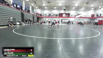 133 lbs Cons. Round 5 - Jacob Myers, CSU-Pueblo vs Jak Keller, Grand Valley State