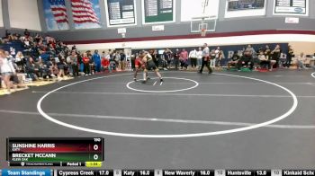 190 lbs Round 1 - Sunshine Harris, Katy vs Brecket McCann, Klein Oak