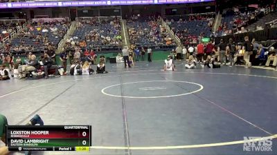 1A 126 lbs Quarterfinal - David Lambright, Eastern Randolph vs Loxston Hooper, Robbinsville