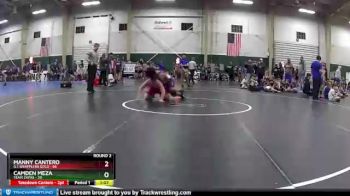 225 lbs Round 2 (6 Team) - Manny Cantero, G.I. Grapplers Gold vs Camden Meza, Team Zapas