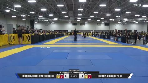 Gregory Buck Joseph Jr. vs Bruno Cardoso Gomes Botelho 2026 Pan IBJJF Jiu-Jitsu No-Gi Championship
