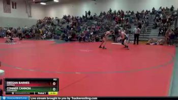 152 lbs Cons. Round 3 - Deegan Barnes, Bayfield vs Conner Cannon, Cedaredge