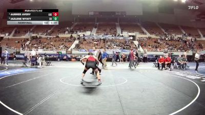 152-D1 Semifinal - Aubree Avery, Liberty High School vs Jazlene Wyatt, Sunnyside High School