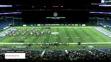 Brownsburg H.S. "FloMarching" at 2019 BOA Grand National Championships, pres. by Yamaha