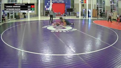 132 lbs Cons. Round 3 - Jaymasen Razon, Rogers vs Joshua Andrade, Glencoe