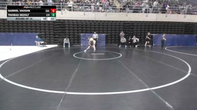 58 lbs Round Of 16 - Gabriel Vaughn, Saylorsburg vs Thomas DeZolt, Levittown