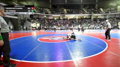 126-5A Cons. Semi - Eli Thoman, Lanier vs Mason Kutylowski, Winder-Barrow