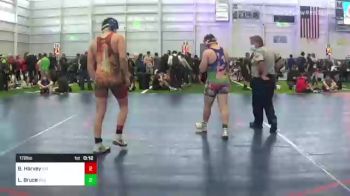 172 lbs Quarterfinal - Braeden Harvey, Big Cat vs Logan Bruce, Silverback WC