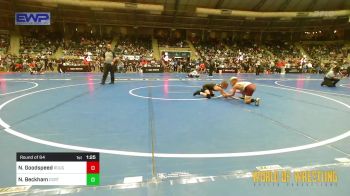 61 lbs Round Of 64 - Nixon Goodspeed, Rough Riders vs Nathan Beckham, OCRTC