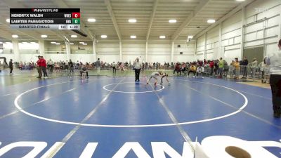 61 lbs Quarterfinal - Hendryx Walsh, Wrestlers Way vs Laertes Panagiotidis, Empire Wrestling Academy