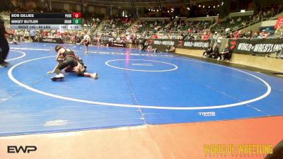 80 lbs Semifinal - Bob Gillies, Pursuit vs Mikey Butler, Brawler Elite