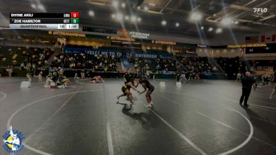 190 lbs Quarterfinal - Zoe Hamilton, Bettendorf vs Divine Akili, Linn-Mar