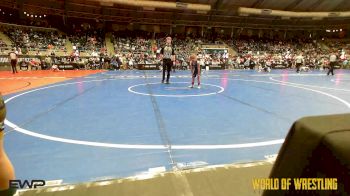 60 lbs Round Of 16 - Gracie Tokarski, Unaffiliated vs Lily-Mae Ybarbo, VICI Wrestling