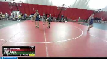 182 lbs Round 3 (4 Team) - Brett Ziolkowski, Aquinas vs Avery Dublin, Glenbrook South 2