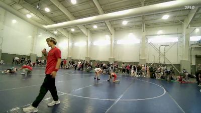 80 lbs Champ. Round 1 - Stetzen Peebles, Cougars Wrestling Club vs Cooper Crockett, Sanderson Wrestling Academy