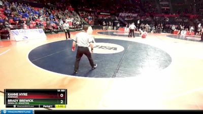 1A 165 lbs Quarterfinal - Kahne Hyre, Robinson vs Brady Brewick, Genoa (G.-Kingston)