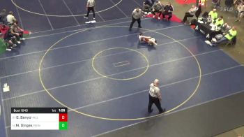 82 lbs Quarterfinal - Gabe Benyo, Hazleton vs Max Dinges, Penns Valley