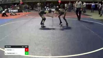 88 lbs Rr Rnd 3 - Jose Gamez, Brighton WC vs Alex Oedekoven, Governor Wrestling