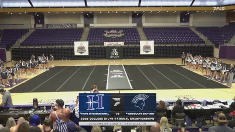 STUNT - Hope International vs. Missouri Baptist vs. - NAIA Day 4
