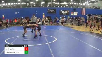 66 lbs Round Of 16 - Jack Grygelko, JJ Trained vs Keynu Neiswender, Palmyra Youth Wrestling Club