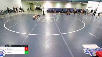 95 lbs Semifinal - Jayden James, NJ vs Liam Davis, FL