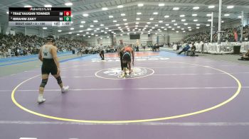 4 - 190 lbs Cons. Semi - Ibrahim Zaky, Woodgrove vs Trae`vaughn Towner, Dinwiddie
