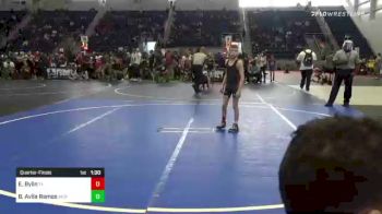 70 lbs Quarterfinal - Easton Bylin, Team Aggression vs Brandon Avila Ramos, Independent