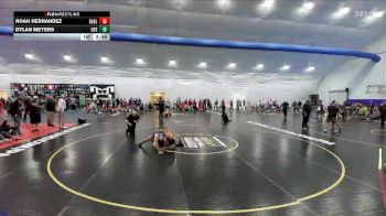 132 lbs Round 2 (10 Team) - Noah Hernandez, Broad Axe Blue vs Dylan Meyers, GPS