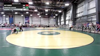 132 lbs Rr Rnd 1 - Koy Weber, KongKrete Wrestling Academy vs Kingston Chavez, Midwest RTC