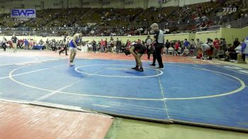 130 lbs Consi Of 16 #2 - Andrew Ortiz, Bridge Creek Wrestling vs Dub Montgomery, Hobart Bearcats